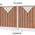 Betonplaat glad 24x3.5x224 cm, grijs, ongecoat
