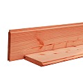Douglas geschaafd blokhutprofiel 2.8x19.5x400 cm, onbehandeld