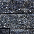 Block Wall Black 15x15x60 cm