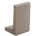 L-element 100x50x50 cm grijs