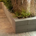 Garden Wall Grey 12x12x60 cm