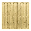 Plankenscherm 17-planks recht 180x180 cm