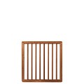 Bangkirai tuinpoort Kader 100x100 cm