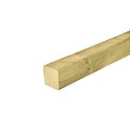 Grenen paal 4,5x4,5x300 cm