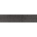 Betonplaat dubbelzijdig rotsmotief 36x3.5x184 cm, antraciet ongecoat