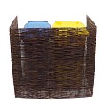 Containerombouw wilg. Dubbel