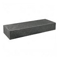 Traptrede massief 18x40x100 cm antraciet