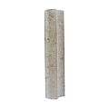 Ronde Palissade 20X60 Grijs
