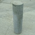 Ronde Palissade 20x80 grijs