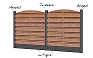 Betonplaat glad 24x3.5x180 cm, antraciet, ongecoat