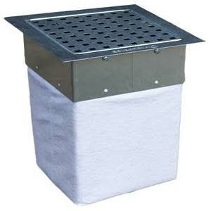 Hydroblob infiltratieput met verzinkt rooster - 25x25 cm