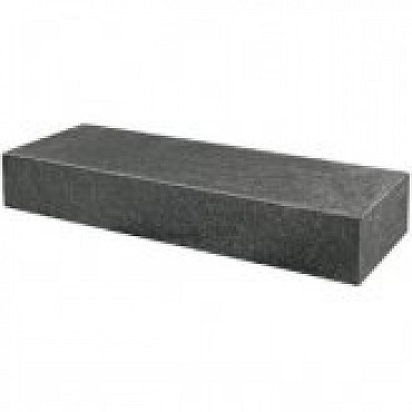 Traptrede massief 18x40x100 cm antraciet