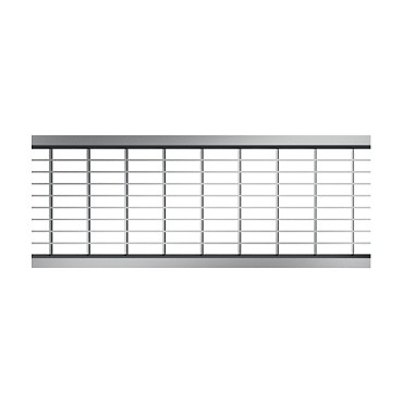 ACO Maasrooster verzinkt 50 cm (Hexa- en Euroline)