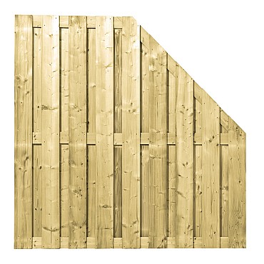 Vuren verloopscherm 90-180x180 L