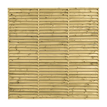 Vuren scherm Louvre 180x180 cm