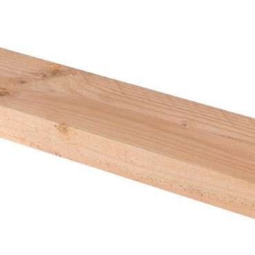 Vuren  paal geschaafd, geïmpregneerd 14x14x300