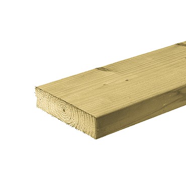 Vuren ligger geschaafd, 4,5x12x300