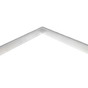 EPDM Daktrim aluminium binnenhoek 45x45mm