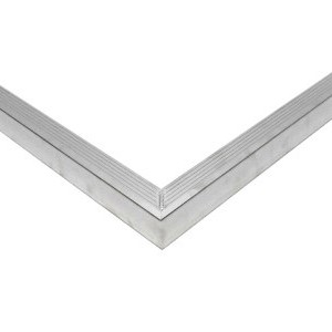 EPDM Daktrim aluminium buitenhoek 45x45mm
