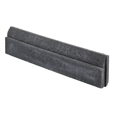 Opsluitband Inviso Boord antraciet 6/1,5x20x100 cm