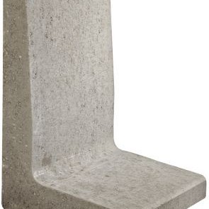 L-element 60x40x34 cm grijs
