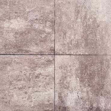 Steenplus 60x60x4cm Bruin/ grijs