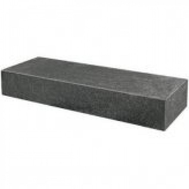 Traptrede massief 18x40x100 cm antraciet