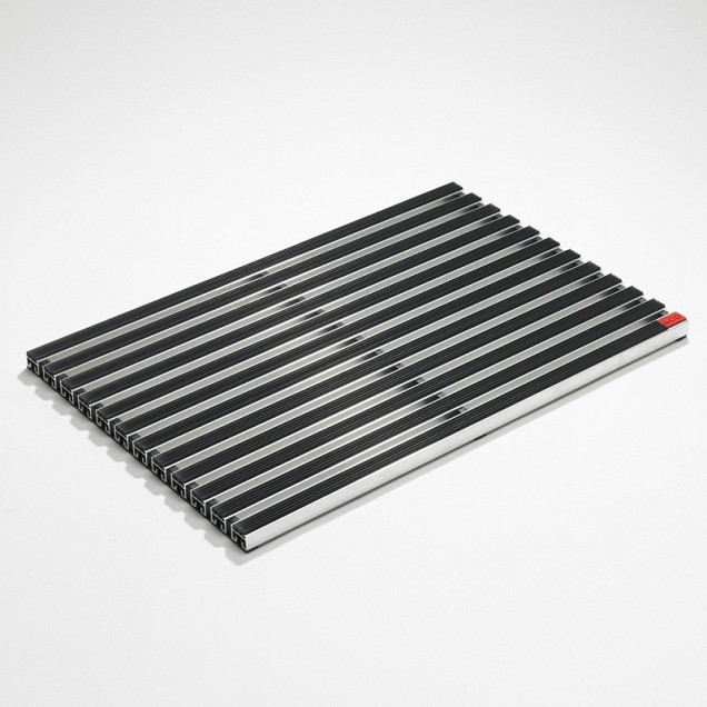 ACO Mat tbv schoonloper,  75x50  cm, alu + rubber