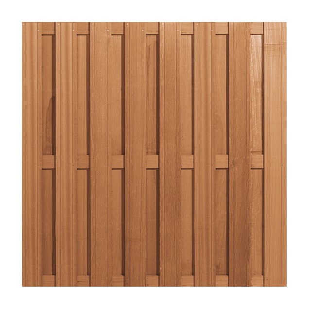 Hardhout tuinscherm 180x180 cm