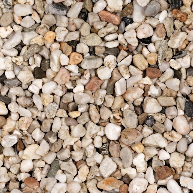 Witte Kwartskiezel 4-8 mm (20 kg)