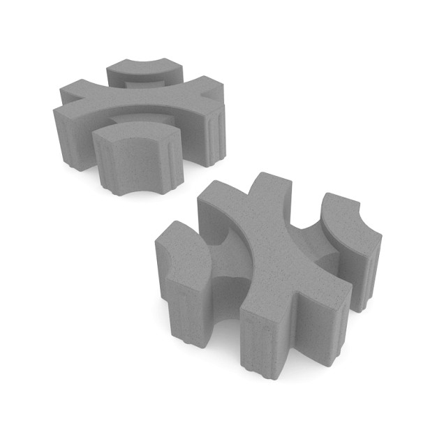 Grasbetontegel Versailles 30x30x12 Grey