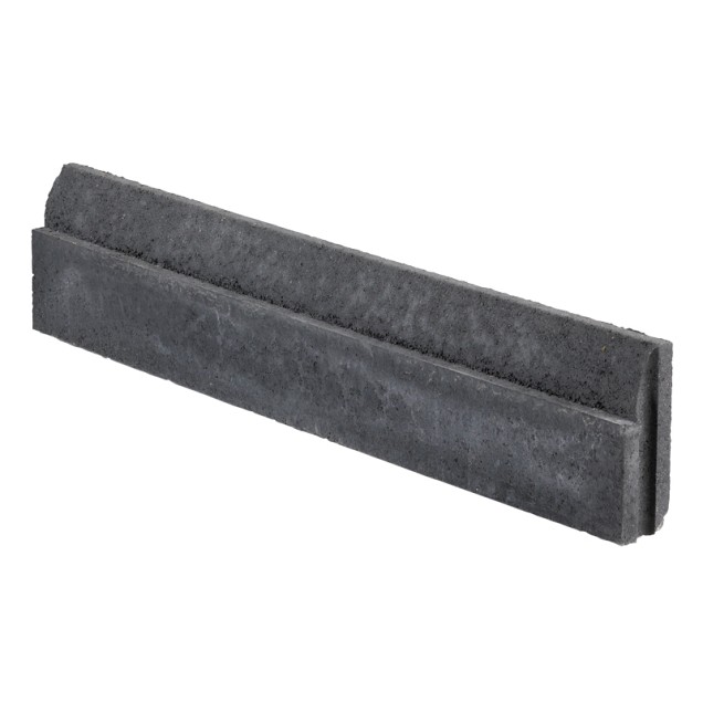 Opsluitband Inviso Boord antraciet 6/1,5x20x100 cm