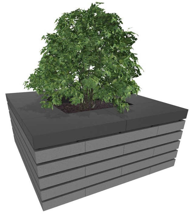 Versatile Antraciet 60x30x7,5 cm afdeksteen