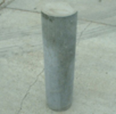 Ronde Palissade 20x80 grijs